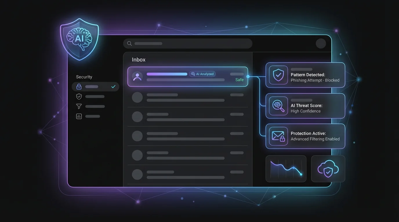 AI tools enhancing Gmail's defenses against phishing attacks in 2025.