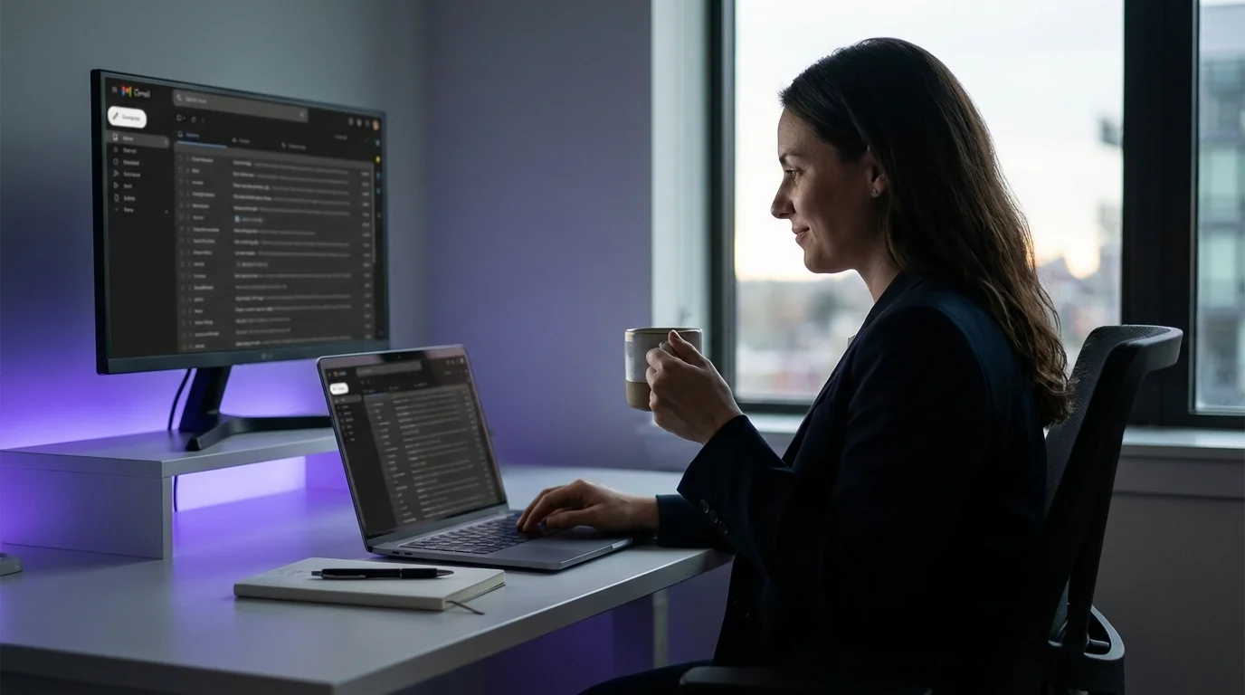 Image comparing inbox zero vs. inbox fortress for founders, highlighting the need for evolution in email management.